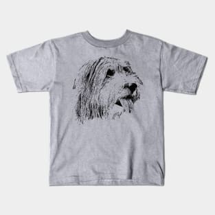 Bearded Collie gift for Collie Owners Kids T-Shirt